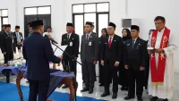 Lantik Pejabat Pemkab Tanah Bumbu, Bupati Tekankan Program Harus Berdampak Nyata bagi Masyarakat