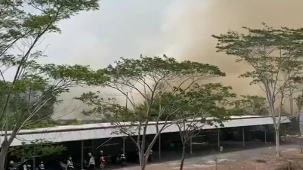 Giliran UMB Handil Bakti Batola Dikepung Karhutla, Asap Tebal Selimuti Kampus