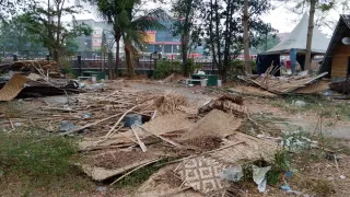 Kampung Ketupat Sungai Baru Banjarmasin Dibongkar, ini Alasan Wali Kota HM Yamin