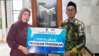 UPZ Bank Kalsel Serahkan Bantuan Renovasi TPA Al Fatihah Banjarmasin