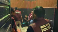 Satresnarkoba Polres Balangan Gelar Patroli di Tempat Hiburan Malam dan Jalur Angkutan