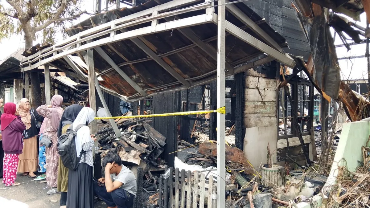 Sri Tak Tahu Harus Tinggal di Mana, 12 Rumah Jalan Sutoyo S Banjarmasin Terbakar