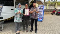 Ditintelkam Polda Kalsel Gelar SKCK Keliling di Masjid Agung Al Munawarrah Banjarbaru