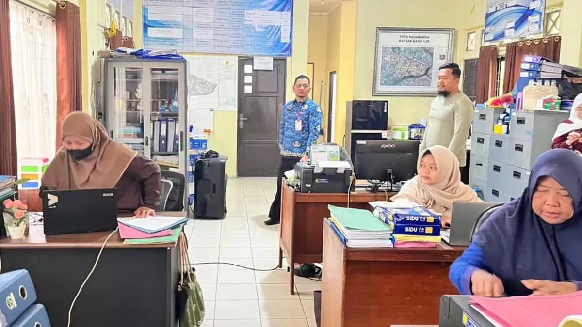 Banyak ASN Pemko Banjarmasin di Kelurahan Bolos, Hasil Sidak Sekda Ichrom Muftezar