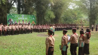 330 Peserta Ikuti Perkajusami MAN 1 HST, Asah Keterampilan Survival hingga Teknik Kepramukaan
