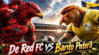 Link Live Skor Hasil De Red vs Barito Putera Hari Ini: Misi Menang Kai Frans