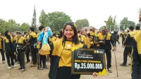 Raih Delapan Emas Porprov 2025, Atlet Muda Banjarbaru Terima Bonus Wali Kota