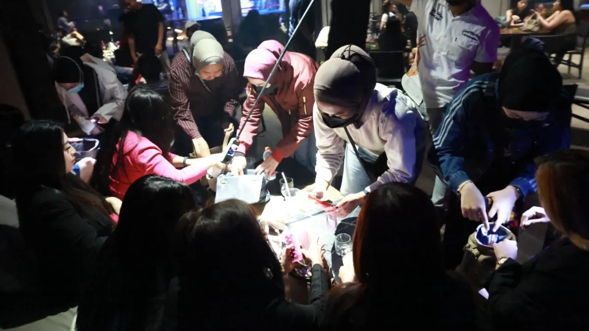 Perempuan Pekerja Malam Pun Digeledah, Polda Kalsel Razia THM Banjarmasin