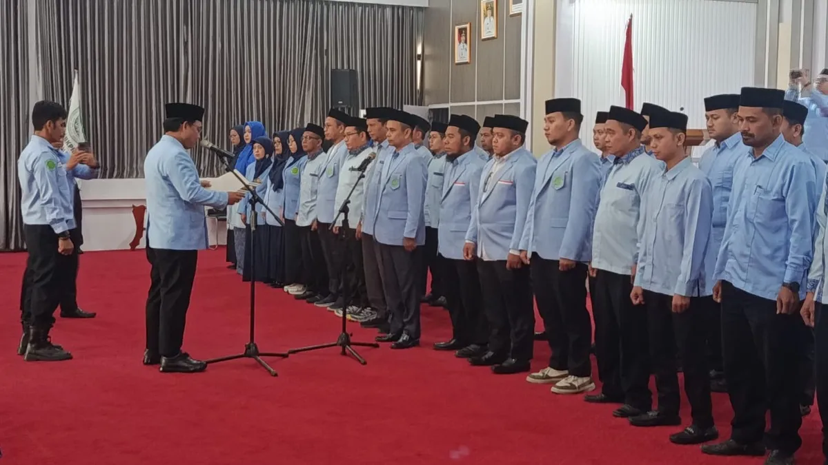 Pengurus BKPRMI HST Dilantik, Pembinaan Generasi Muda Jadi Perhatian
