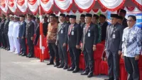 Wabup Kotabaru Ajak Aparat Teguhkan Persatuan, Pimpin Apel Kesaktian Pancasila