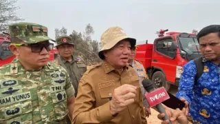 Gubernur Kalsel Minta Dana Bantuan Presiden untuk Karhutla Daerah yang Belum Kebagian