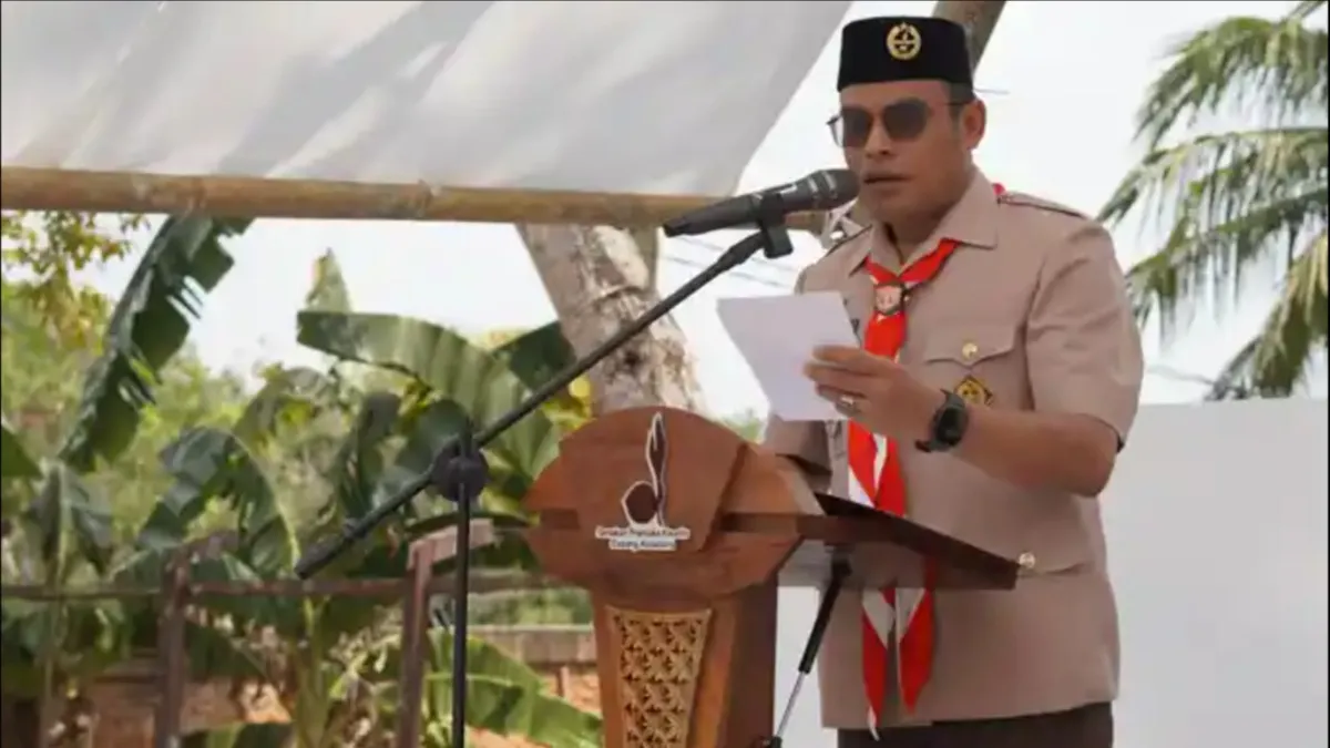 409 Peserta Kemah Bakti Pelajar Kalsel Dapat Pengalaman, Wabup Kotabaru: Jadi Wadah Pembinaan