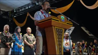 Wabup Kotabaru Minta Pramuka Peserta Kemah Bakti Kalsel Teruskan Persaudaraan