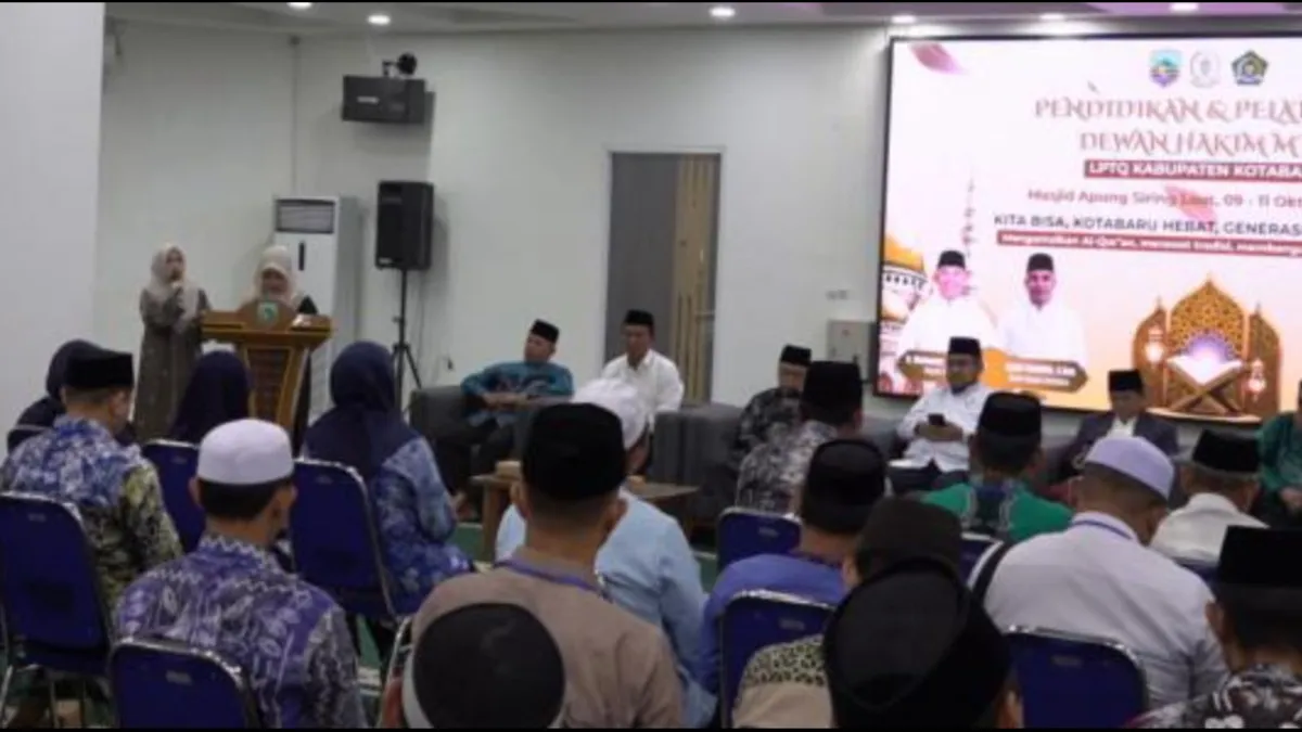 30 Anggota Dewan Hakim MTQ Kotabaru Selesaikan Diklat LPTQ