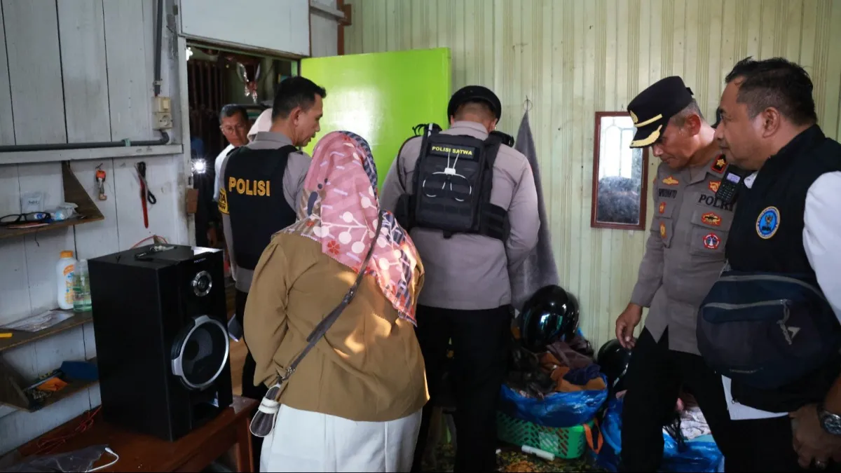 Kapolresta Banjarmasin Nyatakan Perang Terhadap Narkoba, Gerebek Sarang Pengedar dan Sita Paket Sabu