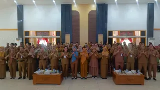 Disdukcapil Tabalong Perkuat Pengelolaan Data Kependudukan, 131 Operator Desa Ikuti Bimtek