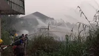 Api Berkobar di Banjar Indah Permai Banjarmasin