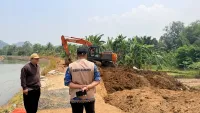 BPAM Banjarbakula Rampungkan Perbaikan Pipa Bocor di Sungai Landas Kabupaten Banjar