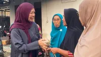 Bantu Pemulihan Pascakebakaran Rumah Kades Panggung, TP PKK Tanah Laut Bergerak Gandeng Lintas Sektor
