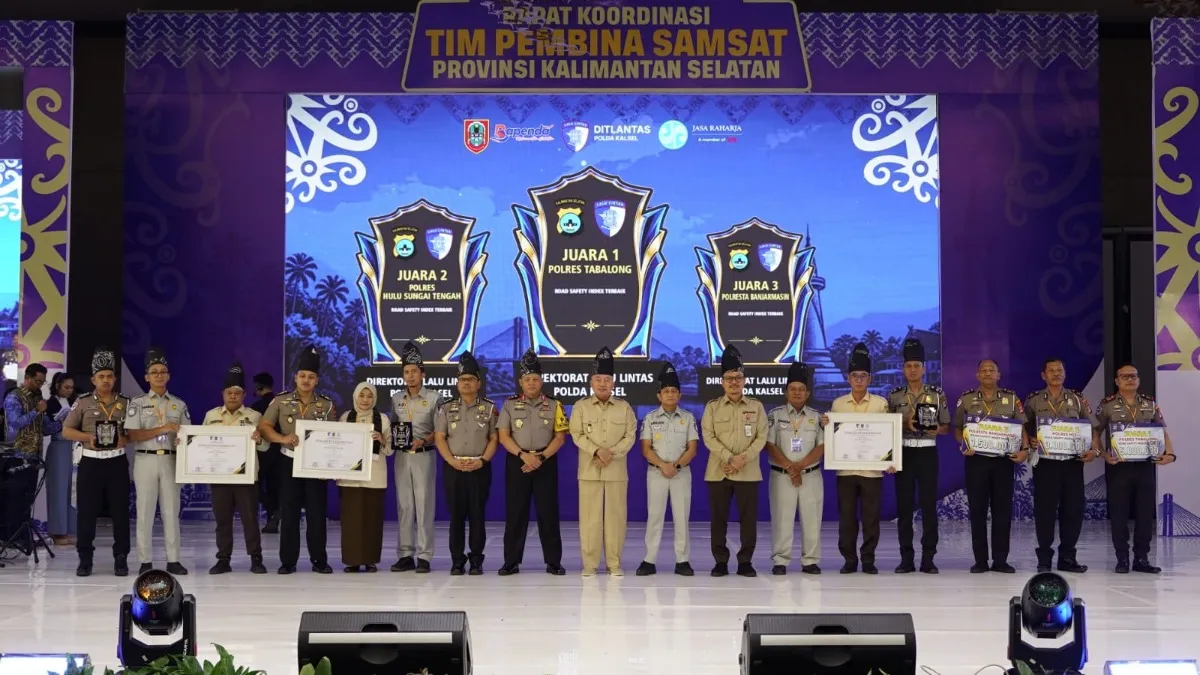 Satlantas Polres Tabalong Raih Dua Penghargaan Tingkat Polda Kalsel