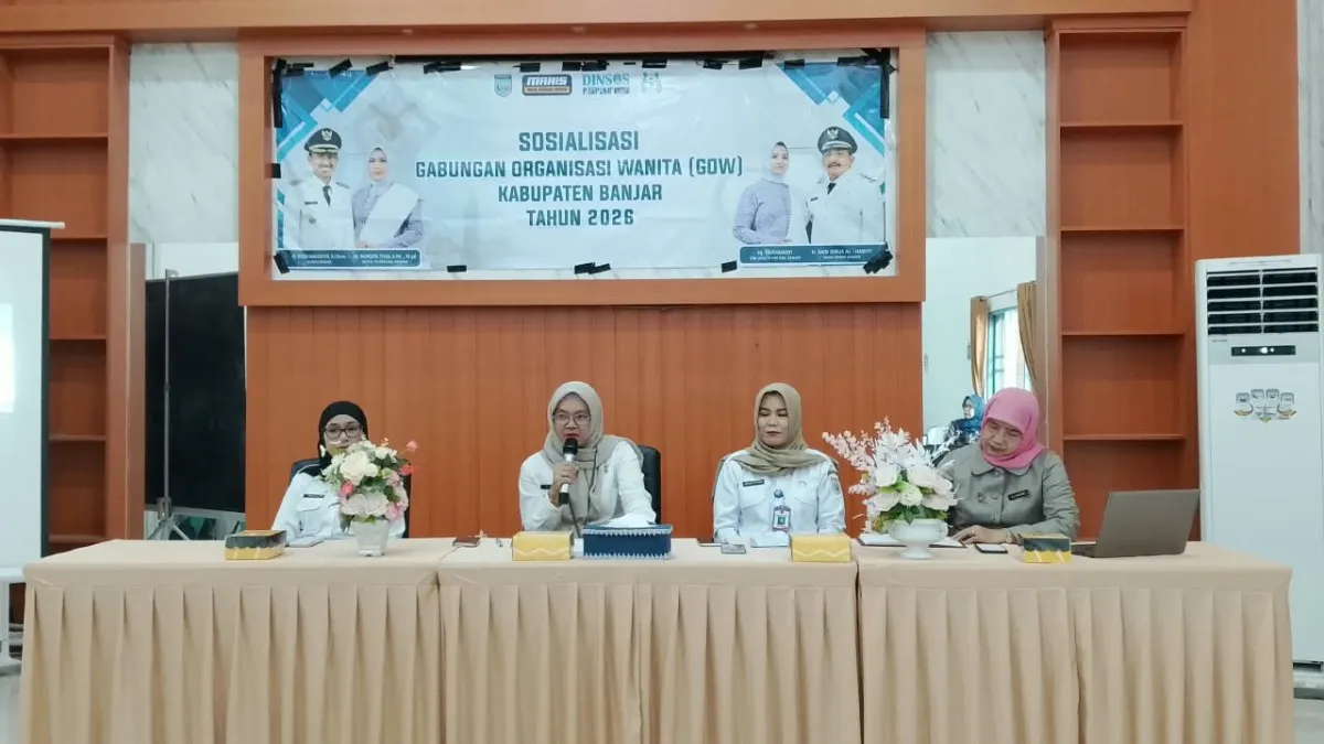 GOW Kabupaten Banjar Sosialisasikan Pemberdayaan Perempuan kepada 22 Organisasi