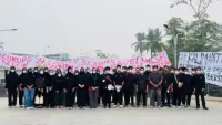 Aliansi Mahasiswa Kalimantan Selatan Desak Pemerintah Pusat Tetapkan Karhutla sebagai Bencana Nasional