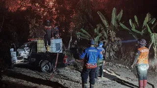 Karhutla di Gunung Batu Desa Nateh HST Hanguskan 5 Hektare Hutan