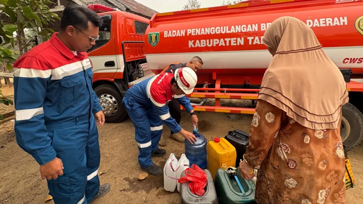 Pertamina Salurkan 1,15 Juta Liter Air Bersih untuk Warga Tabalong