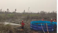 3 Titik Api Karhutla Ditemukan di Blok Merah Gubernur Syarkawi Kabupaten Banjar