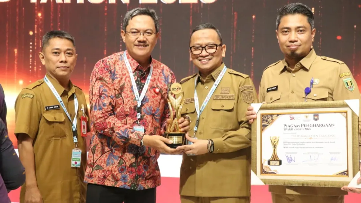 Tabalong Raih TPAKD Award 2026, Kredit Tabalong Smart Jadi yang Terbaik di Kalimantan