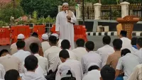 Ribuan Siswa SMAN 2 Banjarbaru Salat Istisqa dan Hajat, Berharap Hujan dan Lulus Tes
