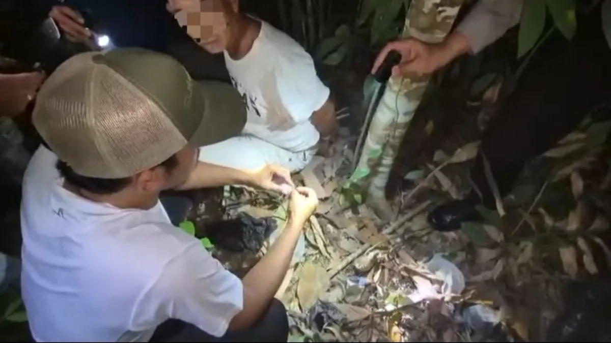 Kejar Terduga Narkoba Hingga ke Persawahan Mahang HST, Polisi Bergerak Sampai Dini Hari