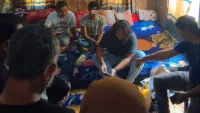 Polisi Amankan Empat Terduga Kurir Sabu di HST, Pemilik Rumah Masuk DPO