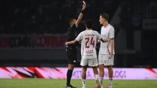 Petaka Kartu Merah Busnic, Milos Joksic Puji Mental Pemain di Laga Garudayaksa vs Persib