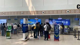 Penumpang Bandara Syamsudin Noor Banjarbaru Naik 800 Orang per Hari