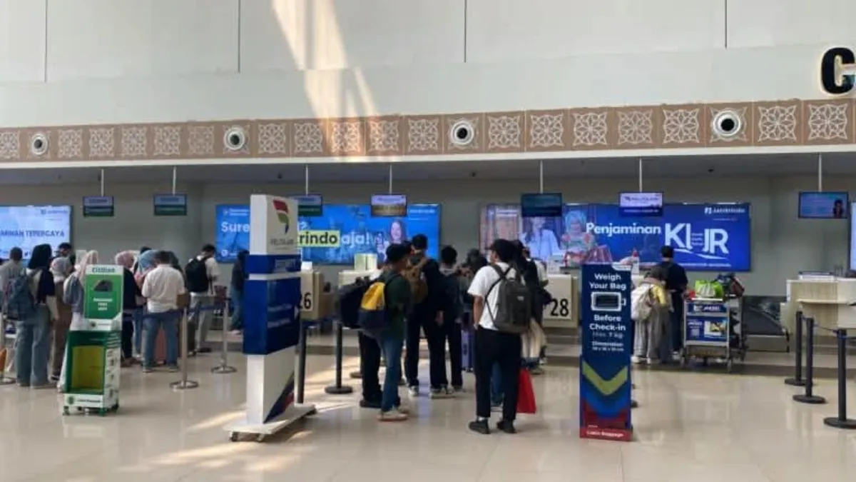 Penumpang Bandara Syamsudin Noor Banjarbaru Naik 800 Orang per Hari