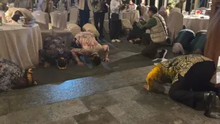 H Sahbirin Noor dan Peserta Pra Kongres II KBB Sujud Syukur Hujan Guyur Banua