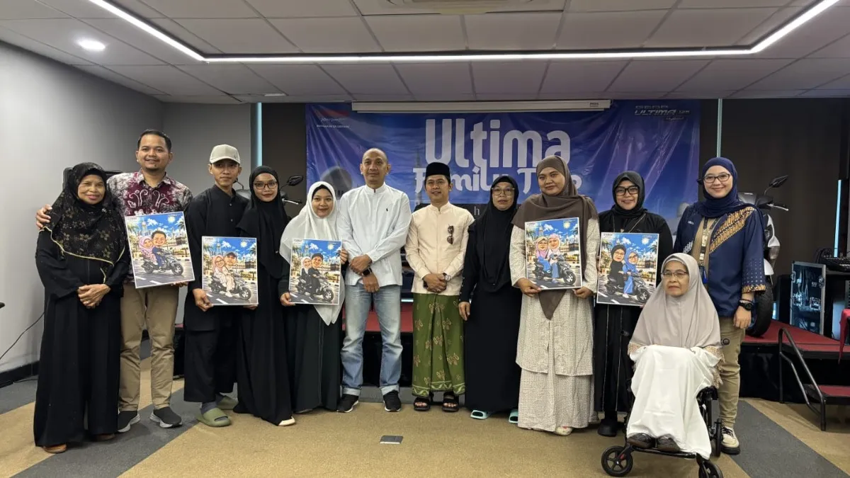 Yamaha Berhasil Wujudkan Impian Umroh Gratis Keluarga GEAR ULTIMA