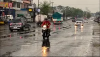 Palangka Raya Hujan Tiga Hari, Kabut Asap Juga Menipis di Sampit
