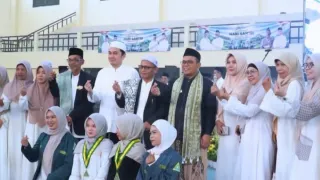 Wabup HST Pimpin Peringatan Hari Santri, Menteri Agama Ingatkan Pentingnya Kuasai Teknologi