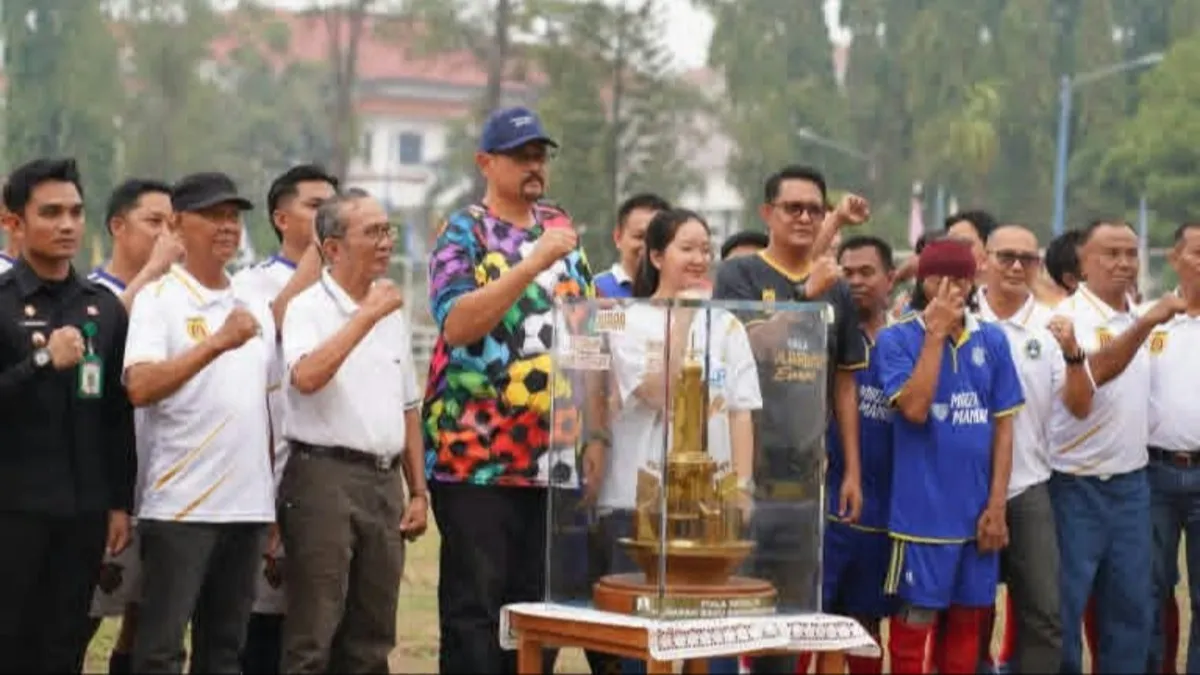 20 Tim Ramaikan Turnamen Gila Bola U-40 Banjarbaru, Sungai Ulin Langsung Kalahkan Kemuning
