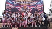 Sisihkan 87 Tim, Eboy FC Juara Kapolda Cup Kalsel 2026
