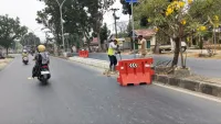 U-Turn Karang Rejo Banjarbaru Ditutup Permanen, Belokan Jalan Angkasa Masih Dievaluasi