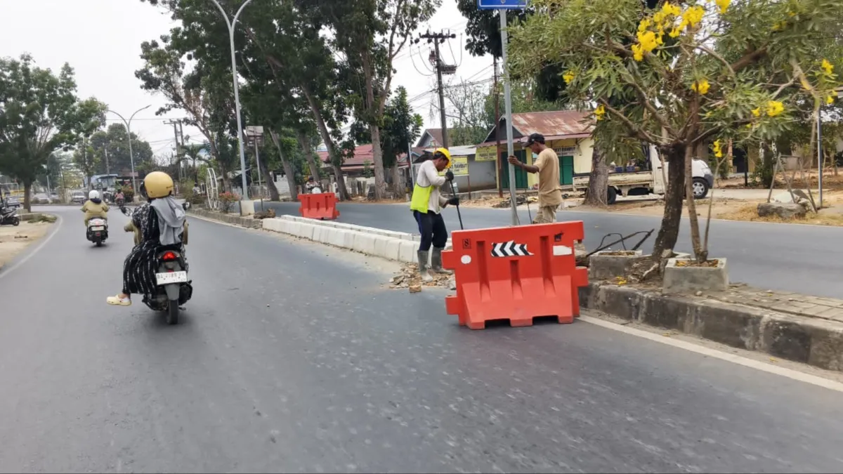 U-Turn Karang Rejo Banjarbaru Ditutup Permanen, Belokan Jalan Angkasa Masih Dievaluasi