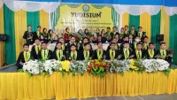 Tujuh Lulusan Politeknik Islam Syekh Salman Al Farisi Rantau Tapin Raih Cumlaude