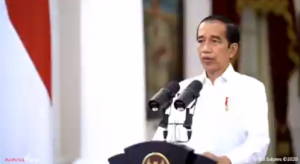 Presiden Joko Widodo memberikan keterangan pers terkait teror di Sigi, Sulawesi Tengah, Senin (30/11/2020).