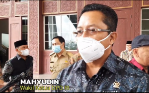 Wakil Ketua DPD RI, Mahyudin. (ig diskominfo kalsel)