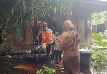 40 KK Warga Lampihong Balangan Terdampak Banjir