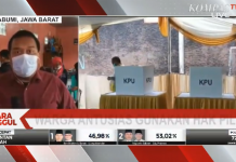 Pilkada Kalteng : Sugianto-Edy Pratowo Unggul Sementara Versi Quick Count Poltracking