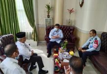 Kadiv Imigrasi dan Kanwil Kemenag Bahas Pemberangkatan Jemaah Umrah Kalsel